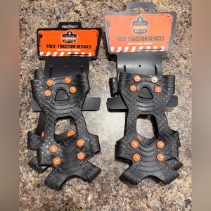TREK Traction Devices Black with Orange Studs